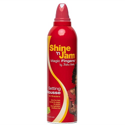 Shine n Jam Magic Fingers Setting Mousse 12 oz